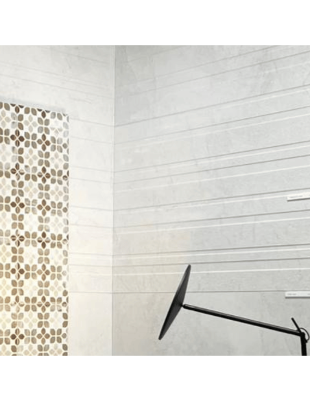 Revestimiento Lorena Decor pearl 40x120 cm